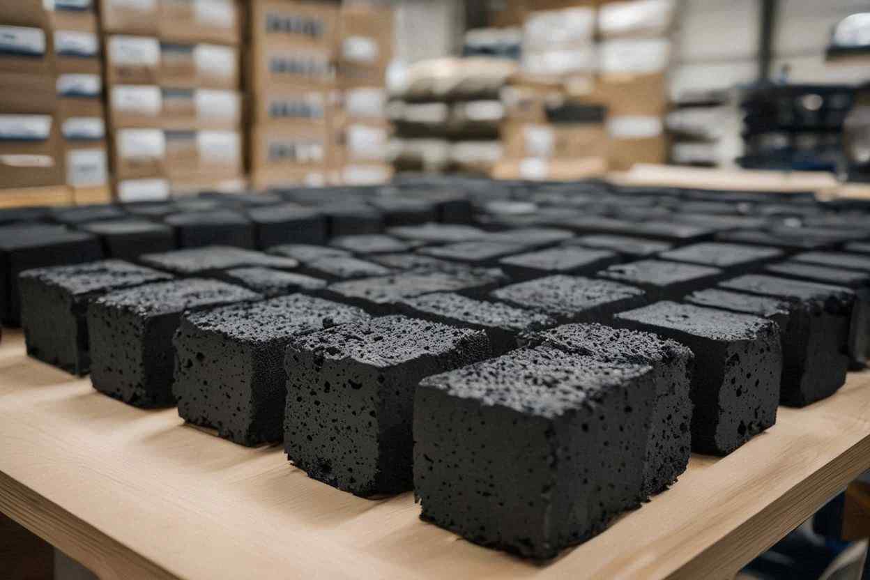 coconut shell charcoal briquette export supplier