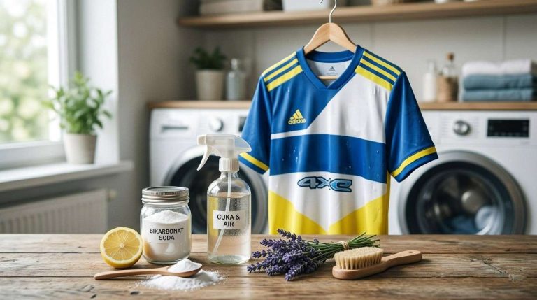 Bahan Alami Penghilang Bau Jersey Agar Kembali Segar