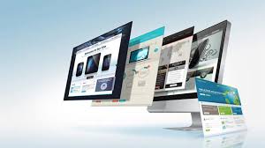 website dengan desain premium modern