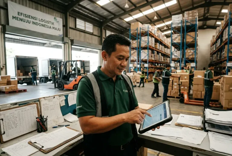 pengelolaan persediaan distributor dan pencatatan stok barang