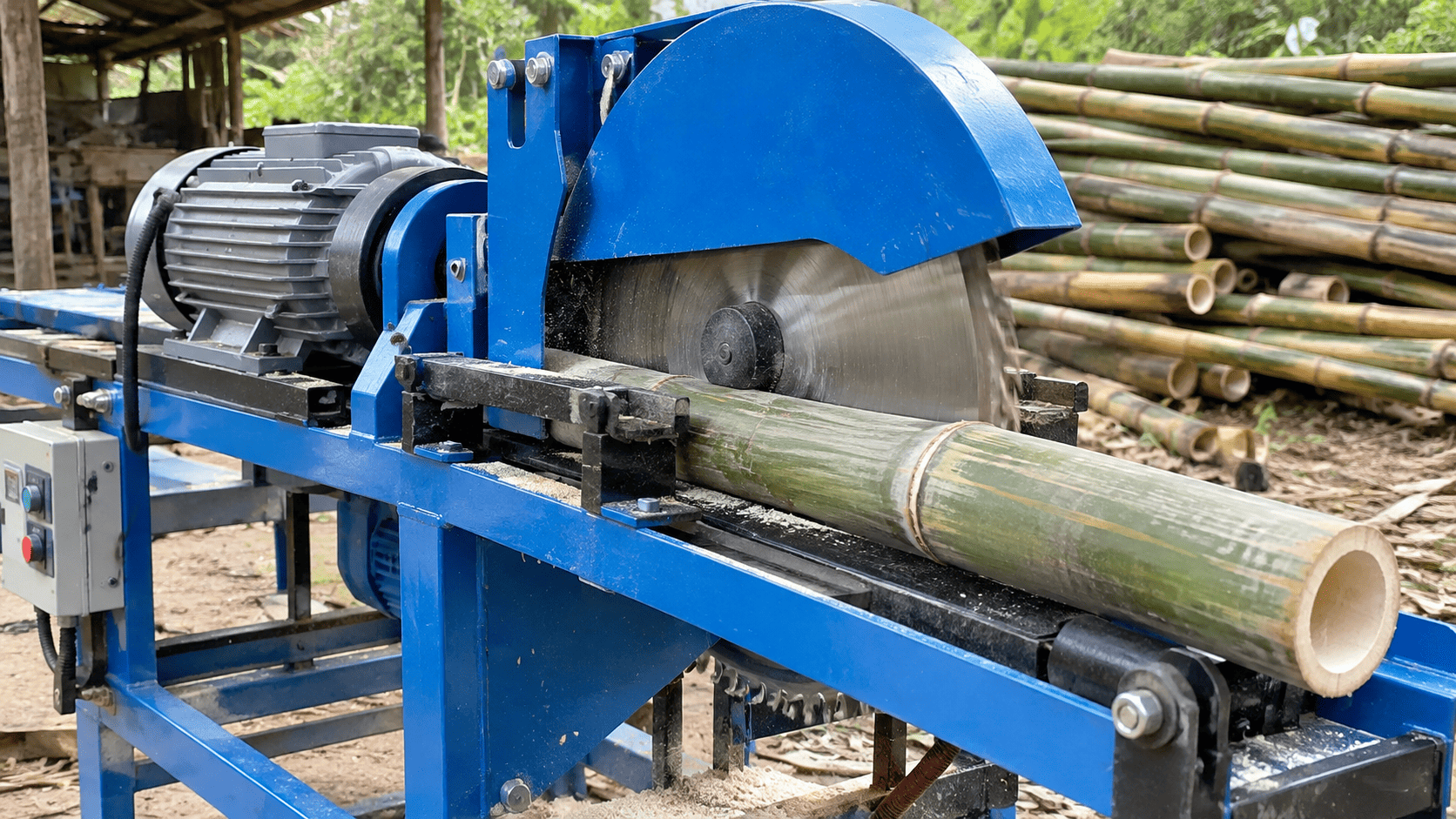 bambu lonjoran bisa dipotong bagaimana